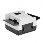 Automaatne kaardisegaja 1&ndash;2 tekiga Bridge pokkeri kaardisegamismasin USB-taaslaetav madala m&uuml;ratasemega kaartide segamise t&ouml;&ouml;riist lauam&auml;ngu kasiino varustus valge