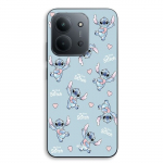 Coque de t&eacute;l&eacute;phone - MANIACASE - Xiaomi Redmi 15C 5G - Silicone TPU - Souple - Motif Stitch love coeur roosa