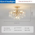 Kerge luksuslik kristalll&uuml;hter, suur elutoa valgustus, loominguline magamistoa valgustus, restorani valgustus 50cm-10diameter headlight