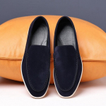 Moodsad Moodsad Meeste Libisevad Vabaaja Jalan&otilde;ud Suede Nahast Meeste Trendikad Klassikalised Loafers Moccasins Mehed V&auml;ljas S&otilde;itmiseks Lamedad 40
