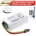 Uus Asendusaku 260V-4S1P Xiaomi Robottolmuimejale E10 E10c C103 Mop 2 Lite 2600mAh