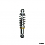 2tk Universaalsed K&otilde;rge J&otilde;udlusega 135mm/160mm/180mm/200mm Tagumised Amortisaatorid Elektrijalgratta Roller, E-Bike Vedru Tagumised Amortisaatorid