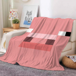 Multikas Piksli M&auml;ng M-minecraft-s Tekk Soe Ja Pehme Sobib Magamistuppa Elutuppa Diivanvoodi Kontorisse Reisimiseks Telkimiseks 30x40in