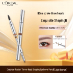 L'Or&eacute;al Brow Artist 3-in-1 Shaper Kulmupliiats - 1 tk helepruun v&auml;rv