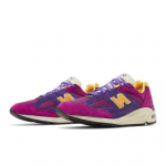 New Balance Teddy Santis x 990v2 Valmistatud USA-s Lilla Kollane M990PY2 EU 44 lilla/kollane