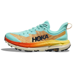 HOKA ONE ONE Mafate Speed 4 libisemisvastased ja kulumiskindlad hingavad madalad vabaajajooksujalatsid Naiste Rohelised Oranžid Tennised 1131056-cbt 36 white