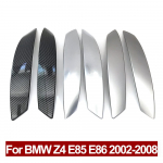 LHD RHD Vasak Parem Salongi Uksek&auml;epideme Kate Sisekate Asendus BMW Z4 E85 E86 2002-2008 jaoks Matt silver left