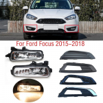 Udutuli Udutuli Ford Focus MK3 2015 2016 2017 2018 Eesmine Stange Udutuli DRL P&auml;evas&otilde;idutuli Kate Raam Kapoti Iluv&otilde;re D cover left