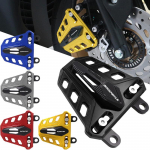 Mootorratta CNC alumiiniumist esipidurisadula katte kaitse YAMAHA NMAX155 AEROX155 NVX155 NMAX 125 NVX 155 NMAX160 jaoks NVX LOGO Black