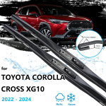 Toyota Corolla Cross XG10 2022 2023 2024 esipuhasti harjad, tuuleklaasi akna kummi puhastus UJ konks Style A