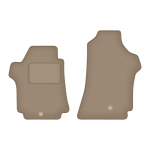 Dywaniki samochodowe welurowe do: Hyundai Travel II van (2008-) beżowe