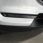 For Mazda CX-5 CX5 2018 Accessories Car Front Fog Light Trim Strips decoration cover Exterior ABS Chromium A