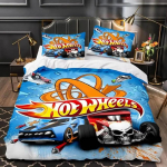 Armsad Hot Wheelsi Multikad Voodipesukomplektid Peen Vooditarvete Komplekt Tekikott Vooditekk Voodipesukomplekt Luksuslik S&uuml;nnip&auml;evakingitus EU single(135x200cm)