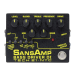 Tech21 SANSAMP Bass Driver DI-boks V2