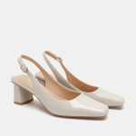 Suvine vabaaja mood ruudukujulise ninaga paksukese kontsaga naiste sandaalid Uued seksikad elegantsed banketisandaalid Mugavad varbad k&otilde;rged kontsad EI:518 39 beige