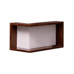 Nurgaseinariiulid Puidust Nurgas Ujuvad Hoiuriiulid Seinale Paigaldatav Vitriiniraam Raamatute Taimede Fotode Figuuride Kollektsioneeritavate jaoks 1pc