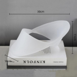 L&auml;bipaistev akr&uuml;&uuml;l UFO Geomeetriline &otilde;&otilde;nestatud dekoratiivne ese Abstraktne k&auml;sit&ouml;&ouml; Dekoratiivsed kujukesed Kodu kaunistus