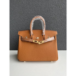 Kuldne pandla esimese kihi veisenahast Li-mustriga plaatinakott (B02-202530BK) 20cm (gold buckle) kuldpruun v&auml;rv