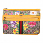 Gucci Ophidia Lilleline Prindi Logo Triip Web L&otilde;uend Ja Nahk Suur Sidur Naiste sidur Eebenipuu Kollane Mitmev&auml;rviline 517551-92YBC-9781 Box(Basic Set+Box)