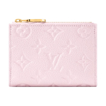 Louis Vuitton Lisa rahakott Snowy Pearl Monogram reljeefne Empreinte veisenahk Naiste rahakotid Roosa M26517 Gift Set(Basic Set+Box+Shopping Bag)