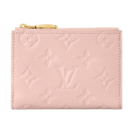 Louis Vuitton Lisa Pf Monogrammiga Reljeefne T&otilde;mblukuga Nahast Rahakott Naiste Rahakott Roosa M83569 Basic Set (Bag+Dust Bag)