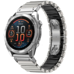 26mm Quick Fit Titaanist K&auml;ev&otilde;ru Garmin Fenix 8 7X Pro 51mm 6X/6 Pro jaoks Luksuslik Randmerihm Garmin Enduro 3 2 Instinct 2X jaoks 26mm gray