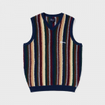 See pole kunagi nii triibuline kootud vest, tumesinine S