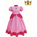 Printsess Peach Halloweeni Cosplay Kost&uuml;&uuml;m - Super Mario Bros 140