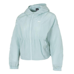 Under Armour Kootud Kapuutsiga Treeninguga T&otilde;mblukuga Jakk Naiste jakid 6010942-477 M white