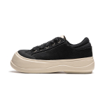 Li Ning Honey Platform Slip Resistant Abrasion Resistant Low top Casual Shoes Women's Black AGCU186-2 35