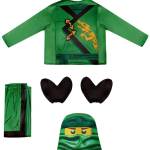 2026 Uus Laste Peidetud S&otilde;dalase Kost&uuml;&uuml;m Poiss Ninja Kai & Lloyd Kost&uuml;&uuml;m Peokleit Halloweeni Pidudeks & Cosplay Kohtumisteks S black