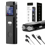 Kruger&Matz 8GB OLED digitaalne diktofon pealtkuulamine