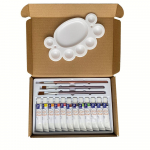 12 v&auml;rvi 12ml klaasimaali pigment k&auml;sitsi maalitud DIY klaasi loominguline kaunistus maali pigment must