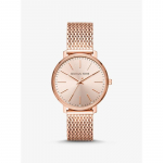 Michael Kors Pyper roosakuldse tooniga v&otilde;rkk&auml;ev&otilde;ru kell MK4340 roosa kuldne v&auml;rv
