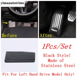 K&auml;iguvahetuse paneel / Uksek&auml;epideme kauss / Jalatugede katte liist Roostevabast terasest tarvikud Sisekujundus Sobib Mazda CX-30 CX30 - 2025 Rest Pedal Panel