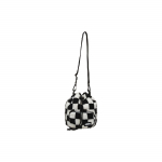 Vans Must Valge Ruuduline Pol&uuml;ester &Otilde;la Crossbody Kott Unisex kotid VN000CKF1KP One Size