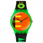 SWATCH Unisex Oranž Kell SO29G106 SO29G106 Orange Watch Dial
