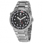 CITIZEN Elegantne 200m Veekindel Valgusj&otilde;ul t&ouml;&ouml;tav Kvartsmehhanismiga Roostevabast Terasest Rihmaga K&auml;ekell 44mm BJ7140-53E Black Dial