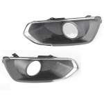 Esipamperi udutulede katte v&otilde;re raam Suzuki SX4 S-Cross 2013-2016 autole Udutulede katte viimistlus-A87Q Black Left