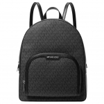 Michael Kors Logotr&uuml;kiga T&otilde;mblukuga Kaetud L&otilde;uendist Seljakott Suur Naiste seljakott Must 35S2S8TB7B-BLACK Basic Set (Bag+Dust Bag)