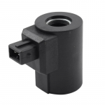 Liebherr Bucher &uuml;hilduv 24V/17W solenoidklapi m&auml;his Osa numbrid 280239 10333044 must