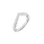 Swarovski Vittore Shining 125. aastap&auml;eva v&auml;ljaanne Roodiumiga kaetud s&otilde;rmus Naiste s&otilde;rmus Valge kulla v&auml;rvi 5569171 Box+Shopping Bag (Random Color),55