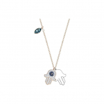 Swarovski Duo Series &Otilde;nnekett Hamsa K&auml;si Kristallkett Naiste kaelakee 5396882 Box (Random Color)