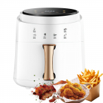 1400 W 8L &otilde;hufrit&uuml;&uuml;r ilma &otilde;lita majapidamises kasutatavad intelligentsed frit&uuml;&uuml;rid Ahi 360&deg; kuuma&otilde;hu tsirkulatsiooniga pliit Smart Touch AirFryer valge