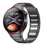 Huawei Watch 4 Pro magnetrihm - Spetsiaalne pressitud ametlik mudel metallist roostevabast terasest reguleeritava magnetrihmaga kellad - &Auml;rikasutuseks sobiv hall