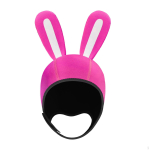 3mm Neoprene Diving Cap, Swimming And Surfing Balaclava, Cold Protection, Easy to Put on, Rose red white pink