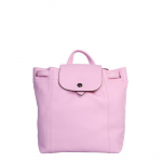 Longchamp Le Pliage &Uuml;hev&auml;rviline N&ouml;&ouml;pkinnitusega Nahast Seljakott Naiste seljakotid Roosa 1306757P36 Basic Set (Bag+Dust Bag)