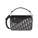 Dior Rullikuga Reljeefne Logo Eemaldatav Reguleeritav &Otilde;larihm Diagonaaltr&uuml;kiga Kangaseraldiseemne Nahast Sadulakott Mini Meeste &Otilde;lakott 1ADPO262YKY-H27E Gift Set(Basic Set+Box+Shopping Bag)