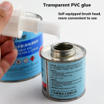 100ml PVC Veevarustustoru Liim &Uuml;hendamiseks Veevoolikute Liitmikud Tihendusaine Aia Kastmiss&uuml;steemi Torujuhtme Toru Liigese Liim 100 ML blue