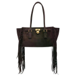 Michael Kors MK Hamilton Tassliga Disain Moekas Mitmek&uuml;lgne PU &Otilde;lakott V&auml;ikesed Naiste Kotid &Scaron;okolaad 30F5ANXT0S-CHOCOLATE Basic Set (Bag+Dust Bag) black